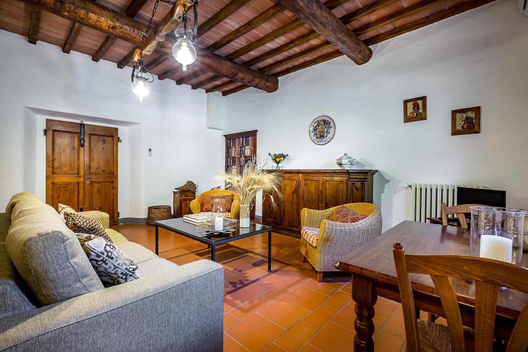 Villa S.Andrea Сан-Кашиано-ин-Валь-ди-Пеза Экстерьер фото
